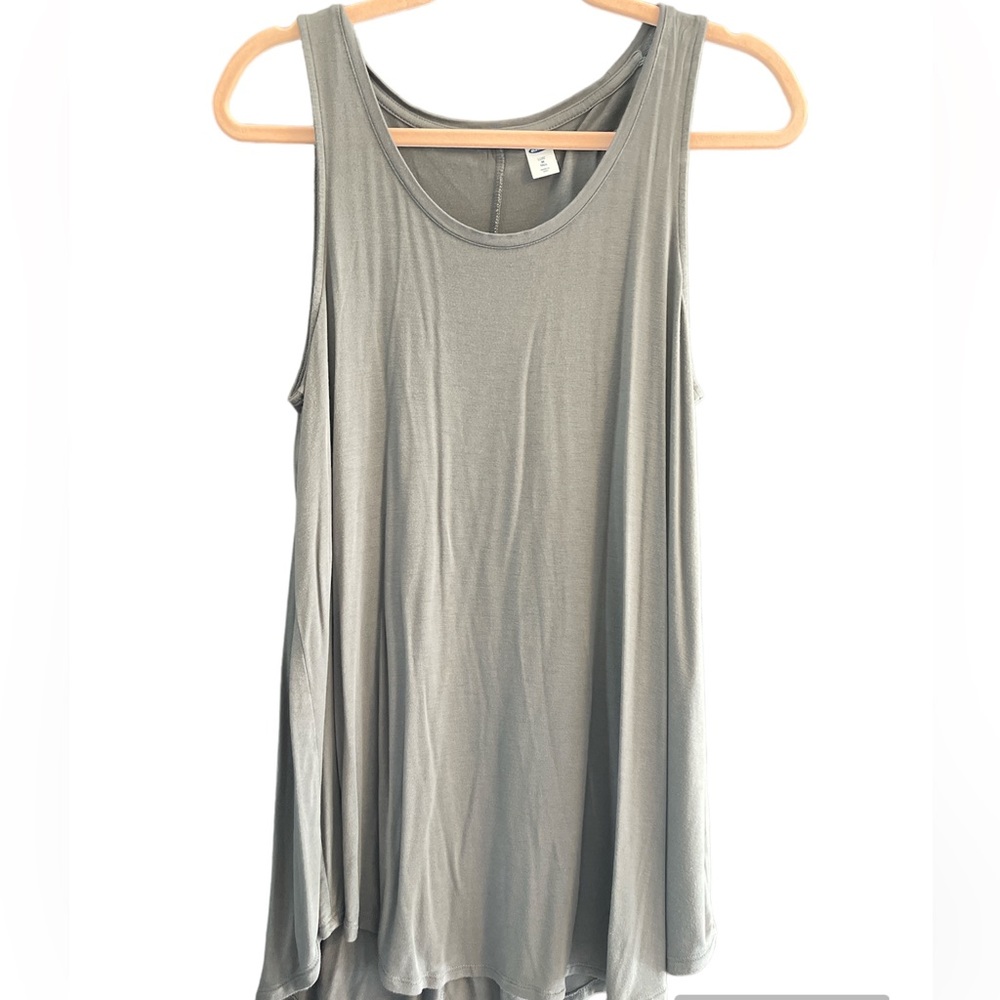 Old Navy grey, layering tank top.